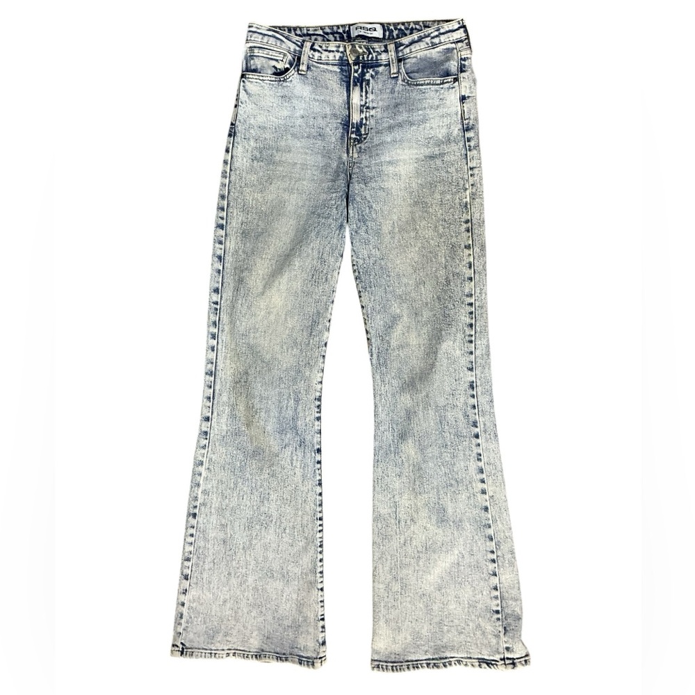 RSQ High Rise Flare Jeans | Size 28 | Light acid Wash
